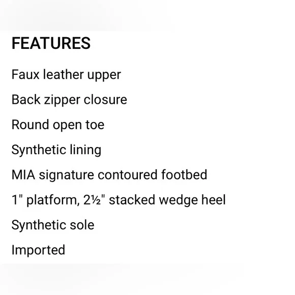 MIA Lauri Sandals - Picture 16 of 16